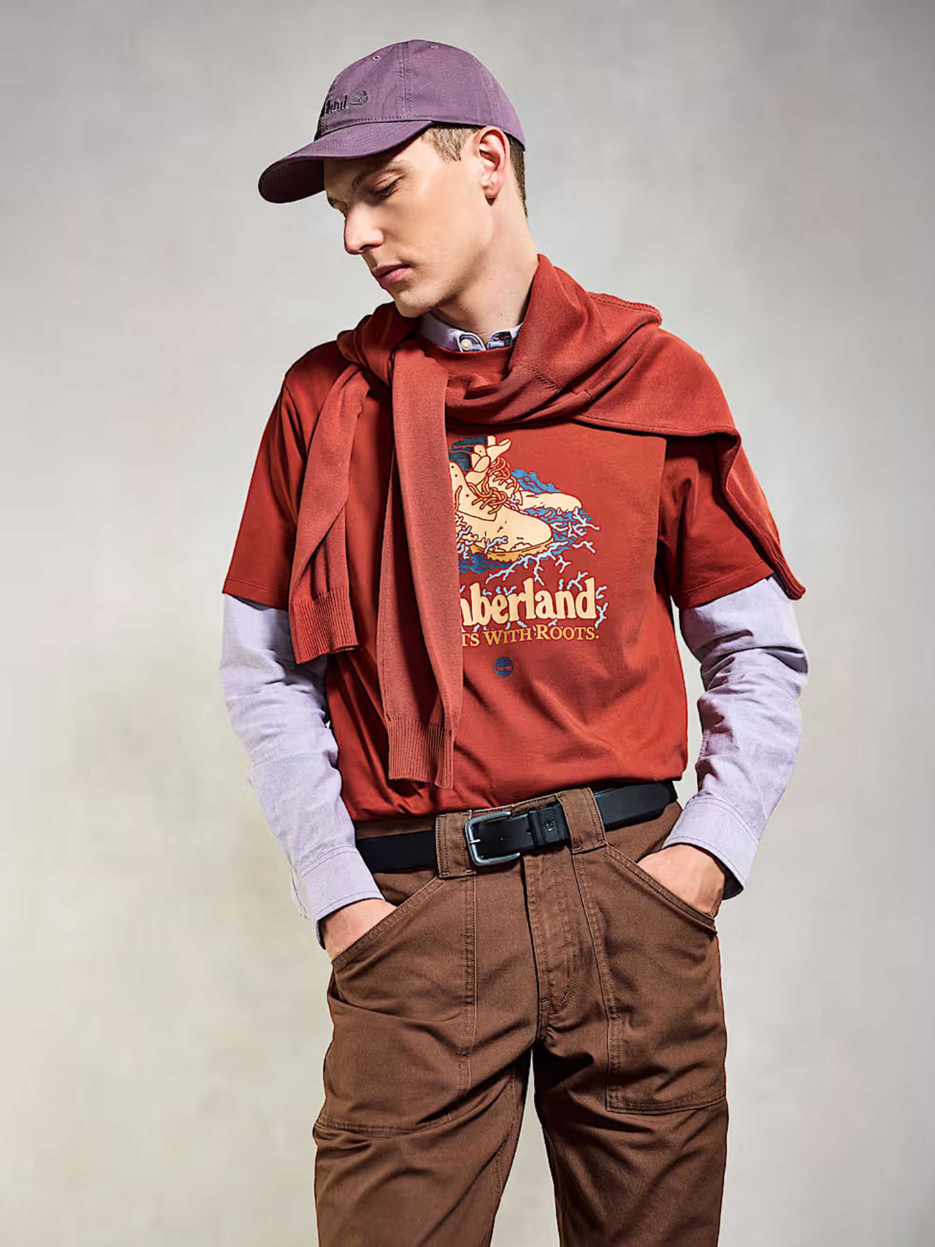 Футболка Timberland All Gender Front Boot Graphic модель TB0A6DJ1EOD Фото