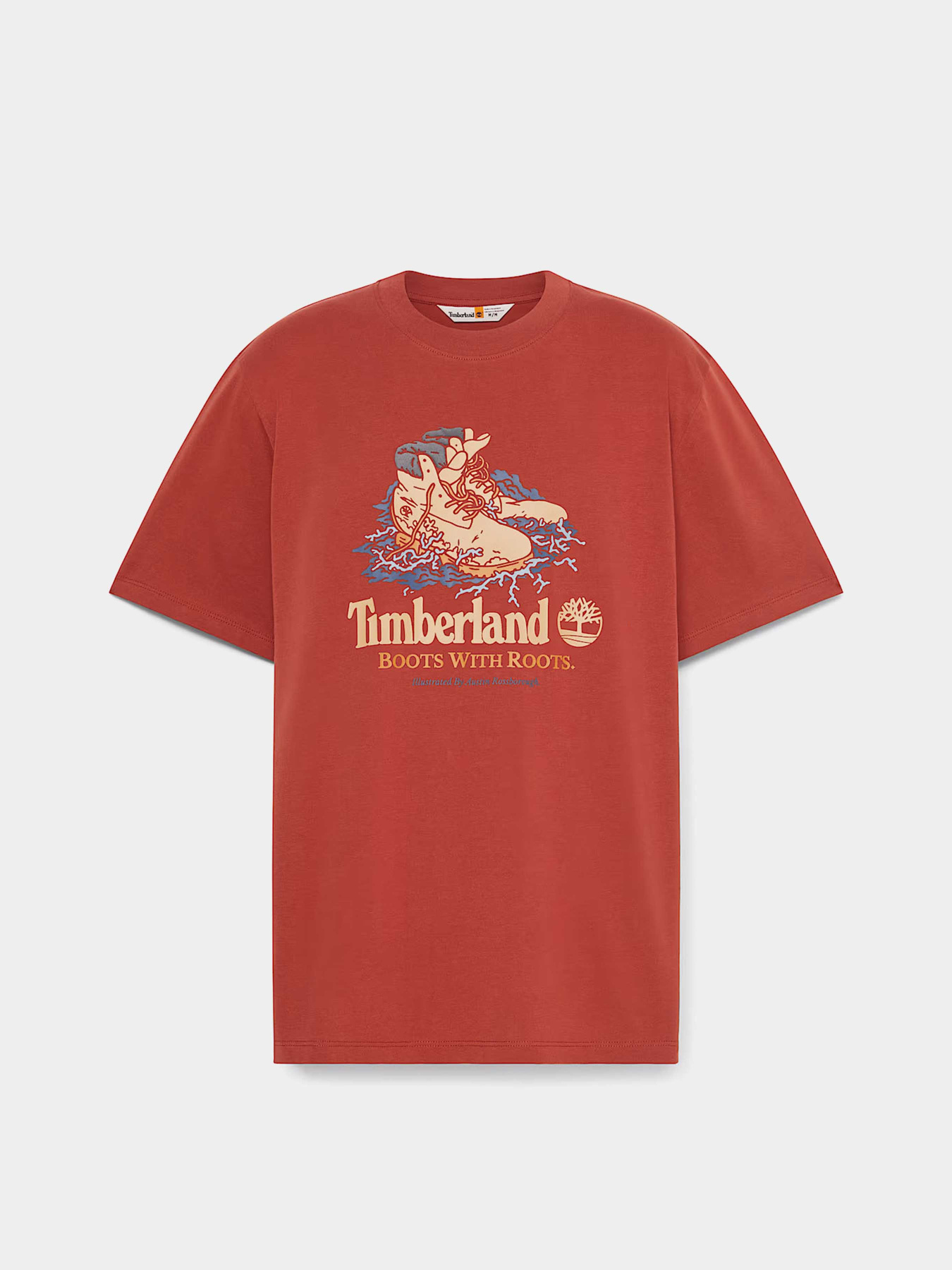 Футболка Timberland All Gender Front Boot Graphic модель TB0A6DJ1EOD Фото