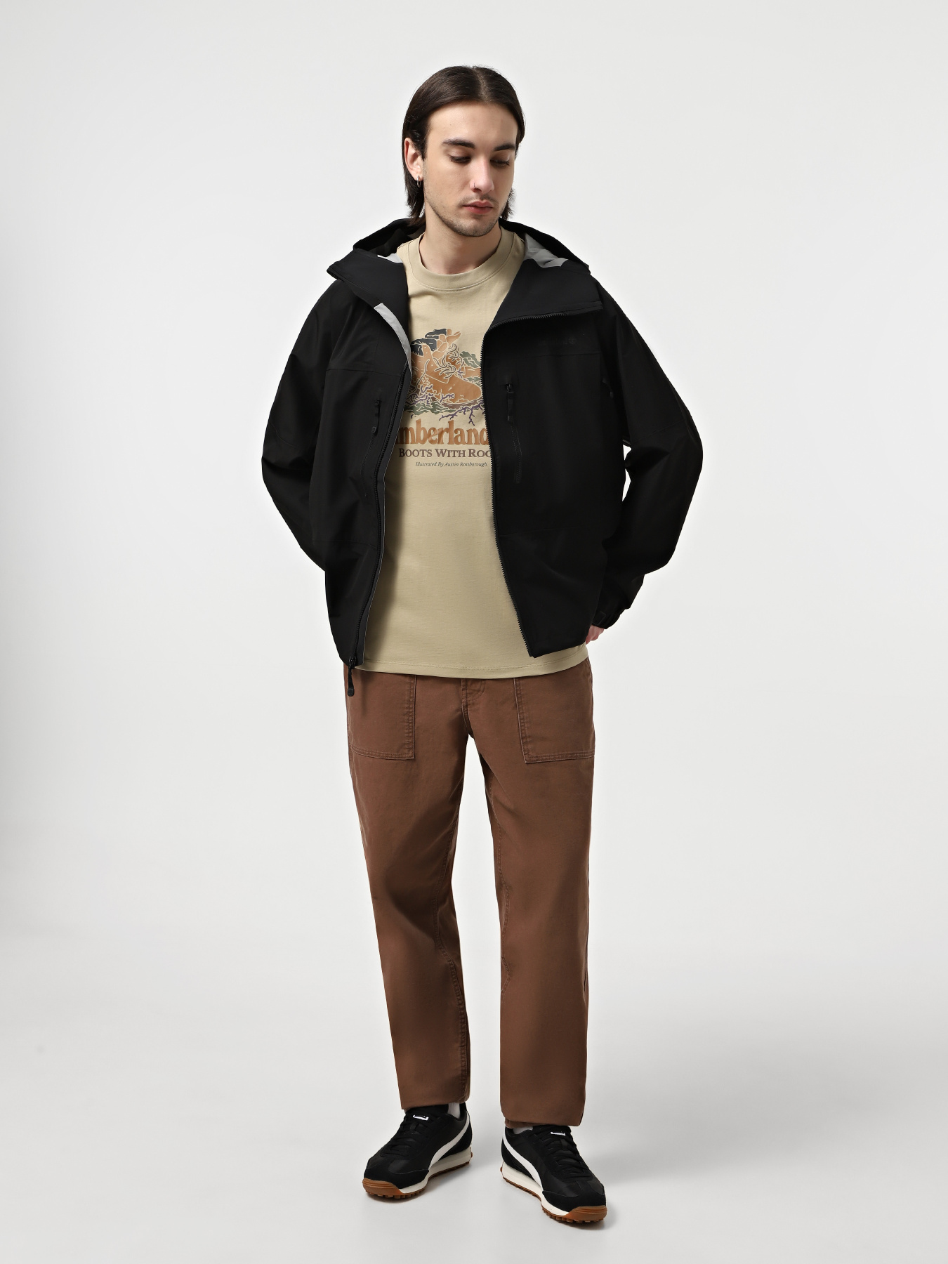 Футболка Timberland Front Boot Graphic модель TB0A6DJ1DH4 Фото