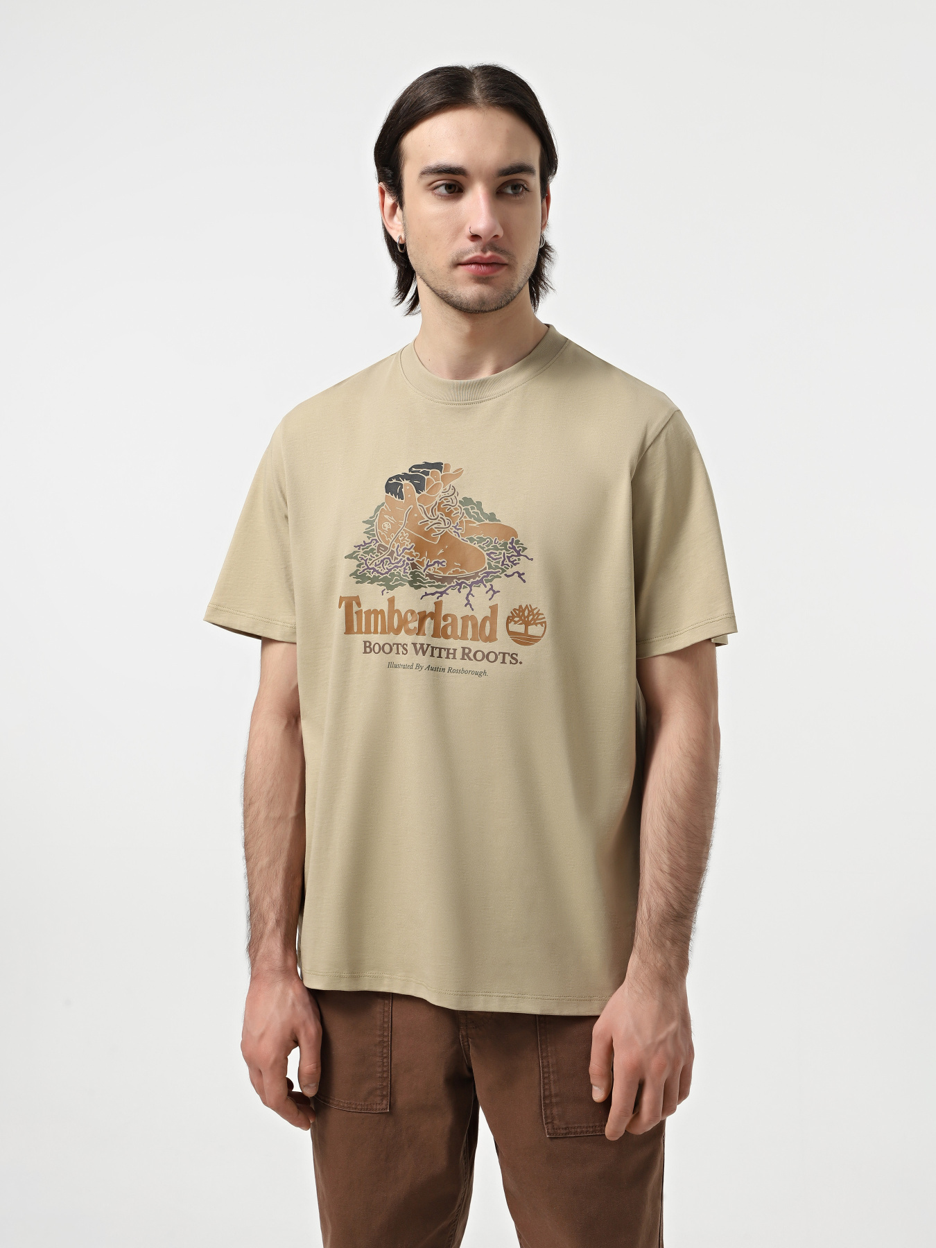 Футболка Timberland Front Boot Graphic модель TB0A6DJ1DH4 Фото