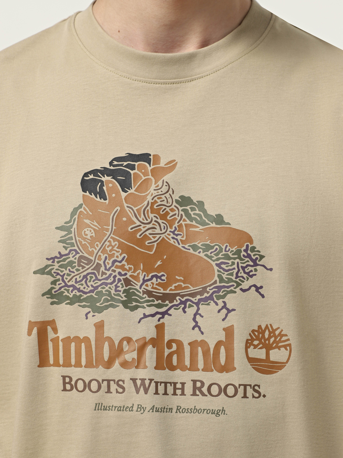 Футболка Timberland Front Boot Graphic модель TB0A6DJ1DH4 Фото