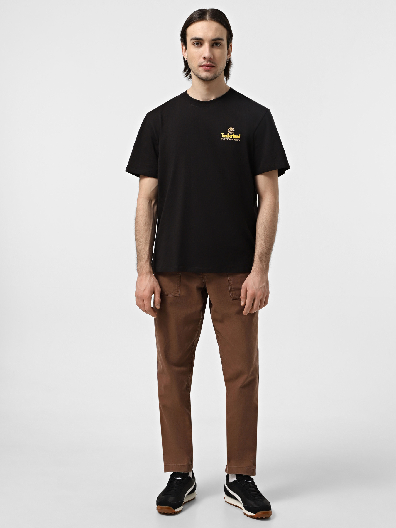 Футболка Timberland Illustrated Tree Logo Back Graphic модель TB0A6DG5001 Фото