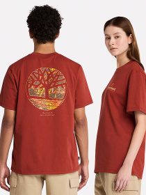 Футболка Timberland Illustrated Tree Logo Back Graphic модель TB0A6DG5EOD Фото