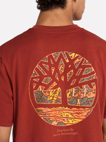 Футболка Timberland Illustrated Tree Logo Back Graphic модель TB0A6DG5EOD Фото