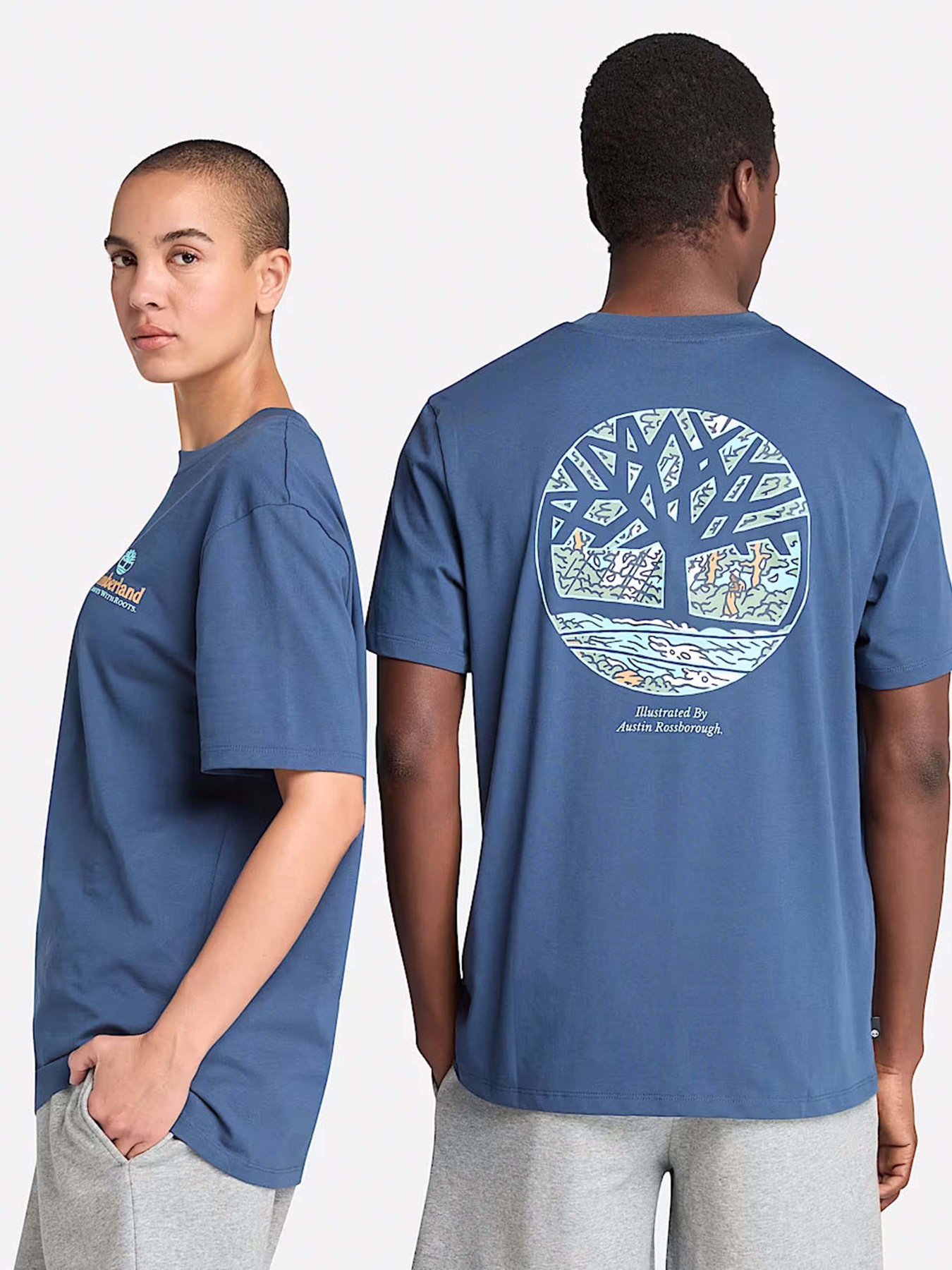 Футболка Timberland Illustrated Tree Logo Back Graphic модель TB0A6DG5288 Фото