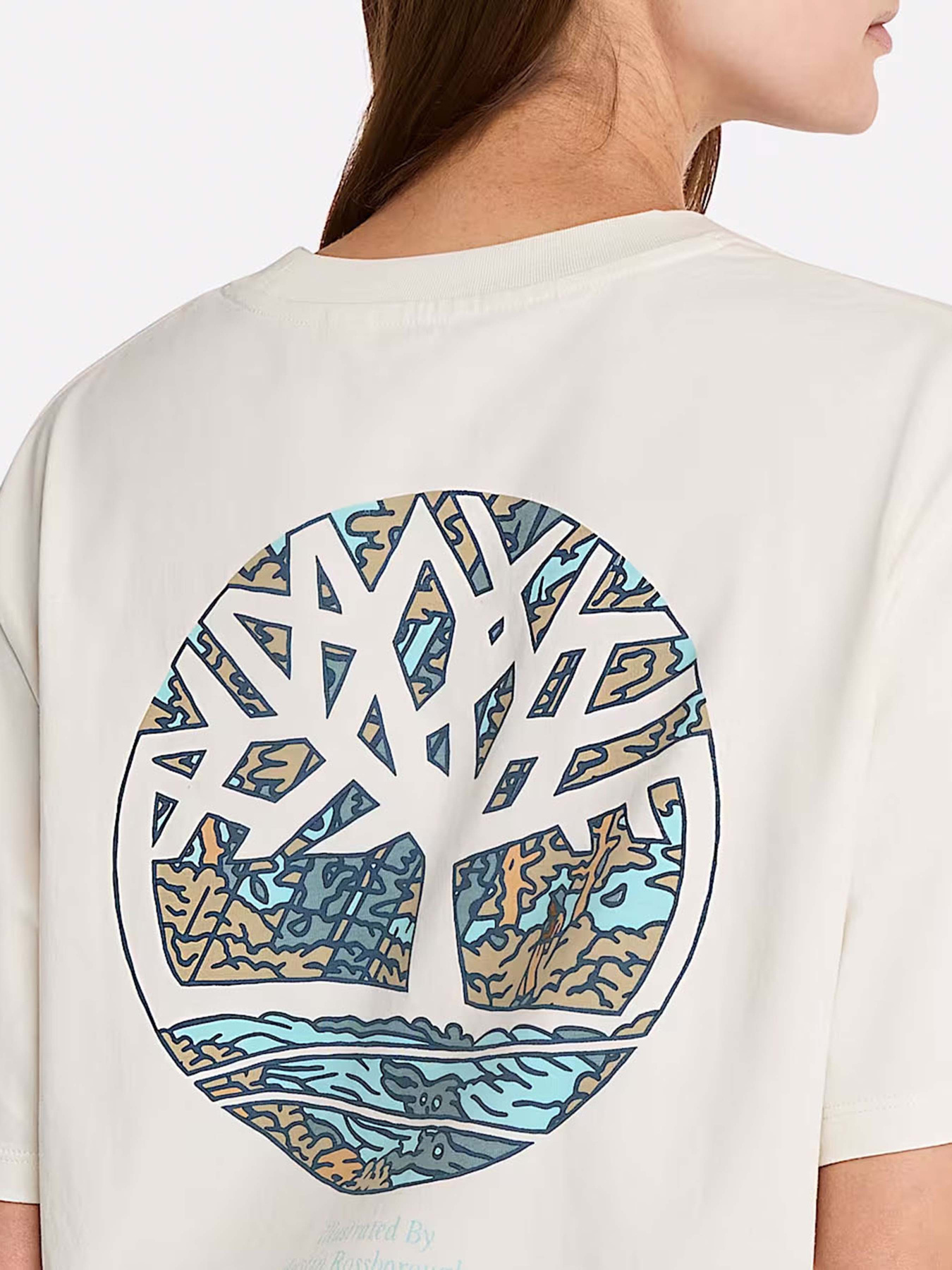 Футболка Timberland Illustrated Tree Logo Back Graphic модель TB0A6DG5CM9 Фото