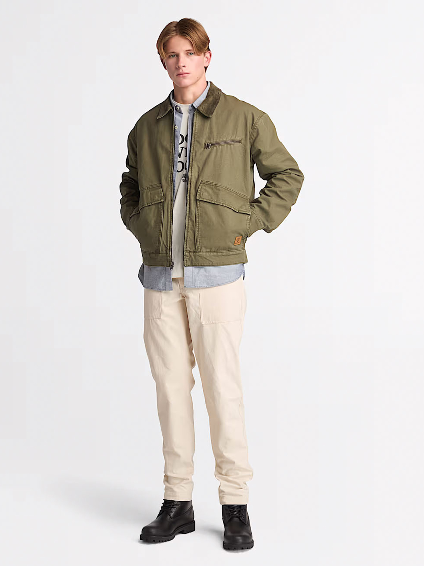 Футболка Timberland Slogan модель TB0A6F4NCM9 Фото