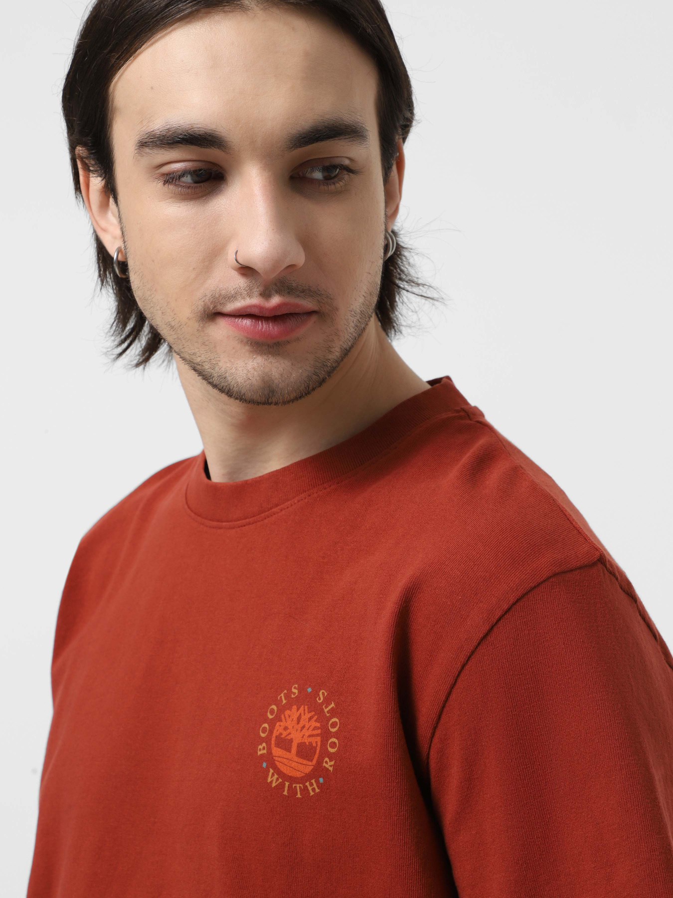 Футболка Timberland Washed Boot Lab Back Graphic модель TB0A6DPDEOD Фото