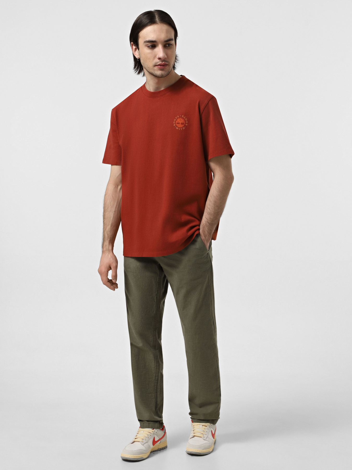 Футболка Timberland Washed Boot Lab Back Graphic модель TB0A6DPDEOD Фото