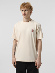 Футболка Timberland Washed Boot Lab Back Graphic Undyed модель TB0A6DPDCR3 Фото