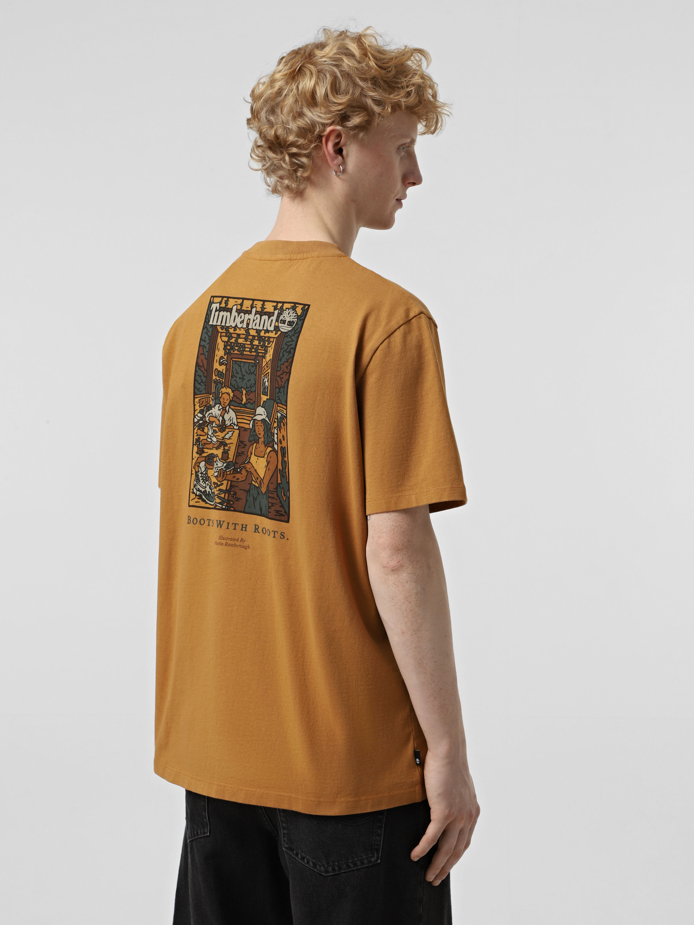 Футболка Timberland Boot Lab Back Graphic Wheat модель TB0A6DPDP47 Футболка Timberland Boot Lab Back Graphic Wheat модель TB0A6DPDP47 Фото