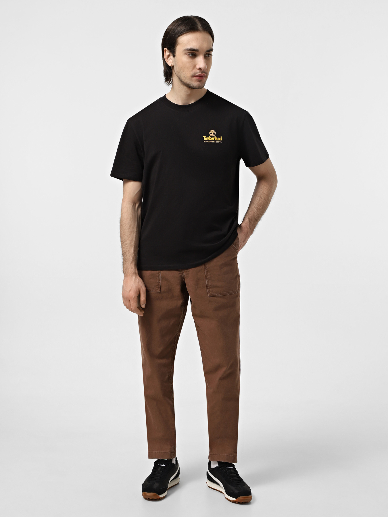 Повсякденні штани Timberland GOFFSTOWN Washed Canvas Fatigue модель TB0A6V16500 Фото