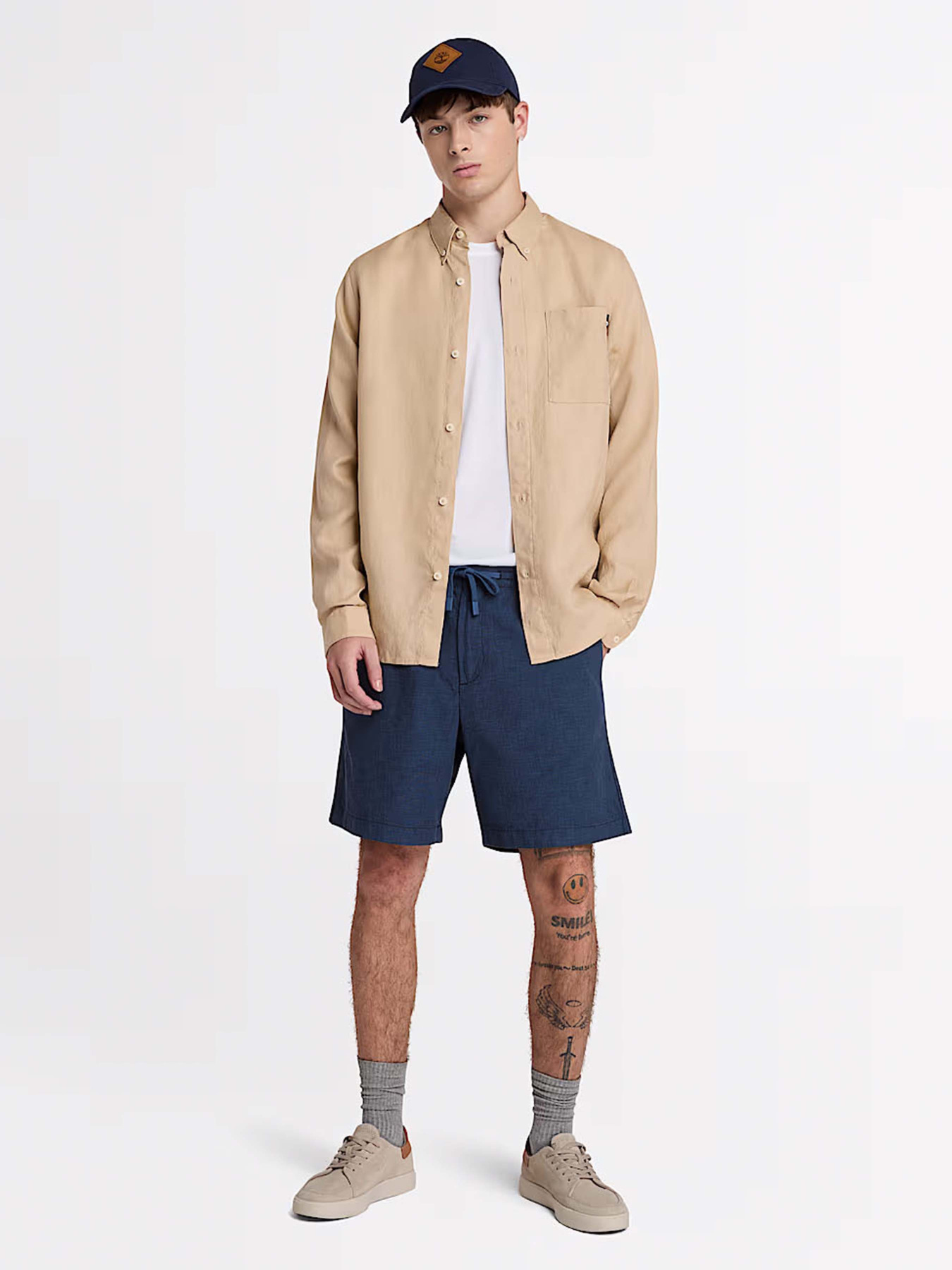 Шорти Timberland Cotton Linen модель TB0A2FD5B68 Фото