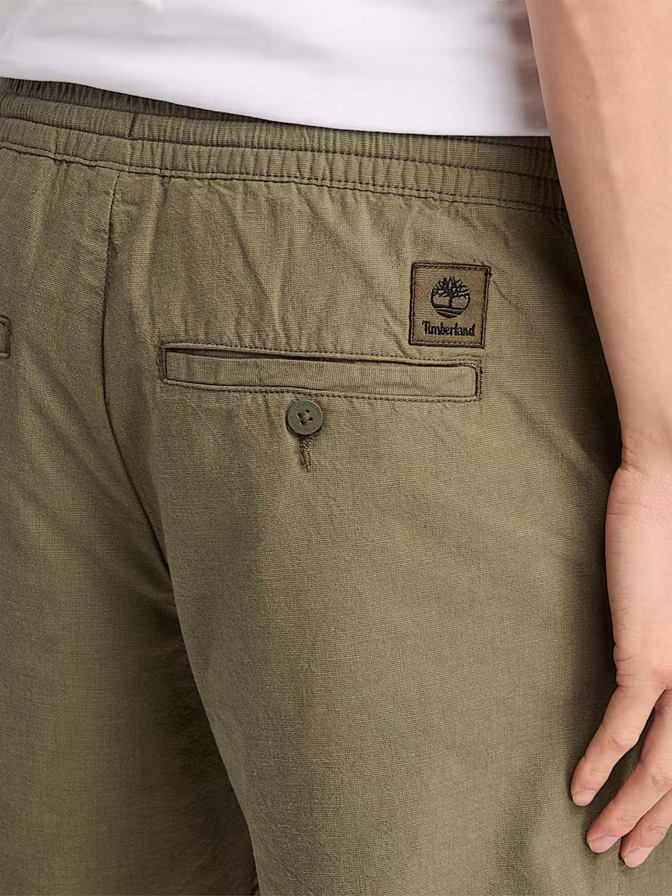 Шорти Timberland Cotton Linen модель TB0A2FD5J20 Фото