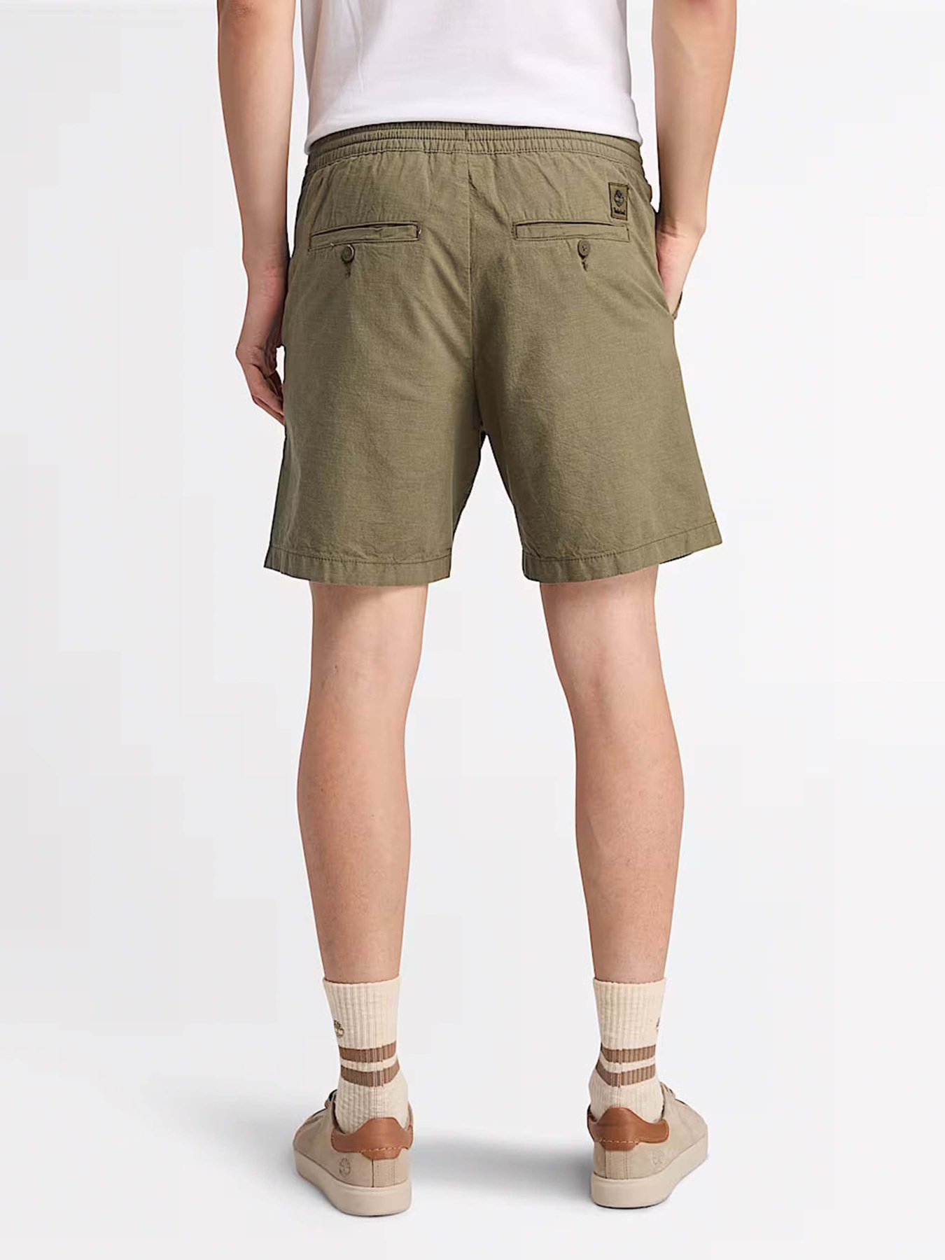 Повсякденні шорти Timberland Cotton Linen модель TB0A2FD5J20 Фото