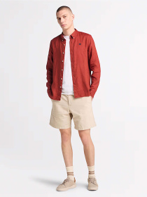 Шорти Timberland Cotton Linen модель TB0A2FD5EOH Фото