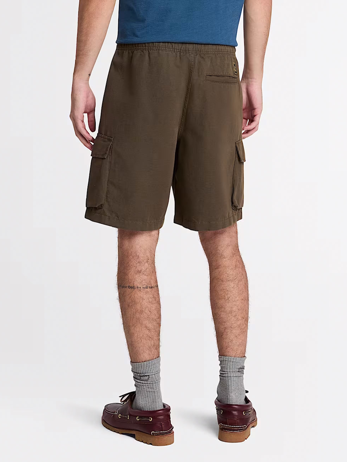 Повсякденні шорти Timberland Cotton Linen Utility модель TB0A6EYNA58 Фото