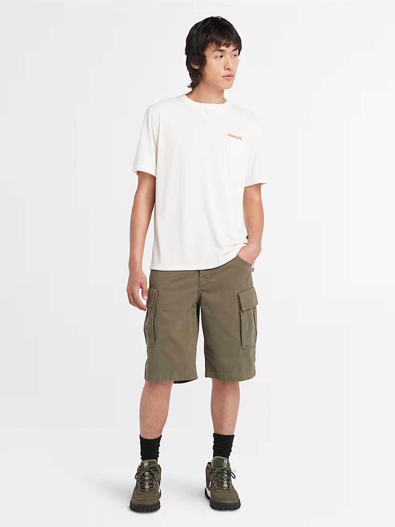 Шорты Timberland Brookline Twill модель TB0A5U1BA58 Фото