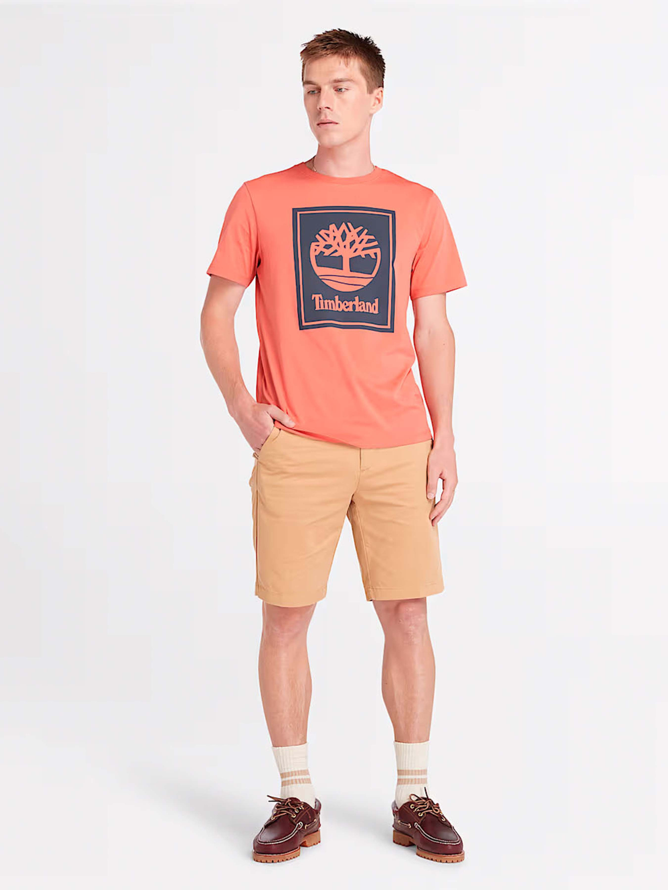 Повсякденні шорти Timberland Squam Lake Stretch Twill модель TB0A2DFMEH3 Фото