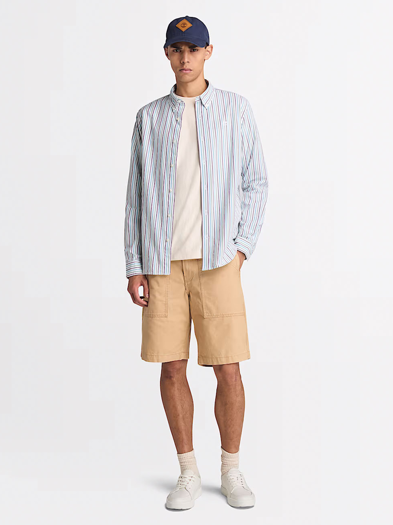 Шорты Timberland Goffstown Fatigue Washed Canvas модель TB0A68R7EH3 Фото