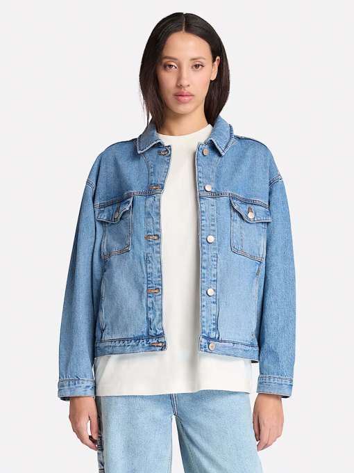 Джинсовая куртка Timberland Archive Denim модель TB0A67JQBQ8 Фото