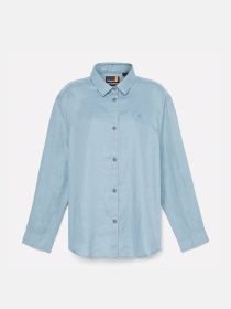 Рубашка повседневная Timberland Linen модель TB0A67N7758 Рубашка повседневная Timberland Linen модель TB0A67N7758 Фото