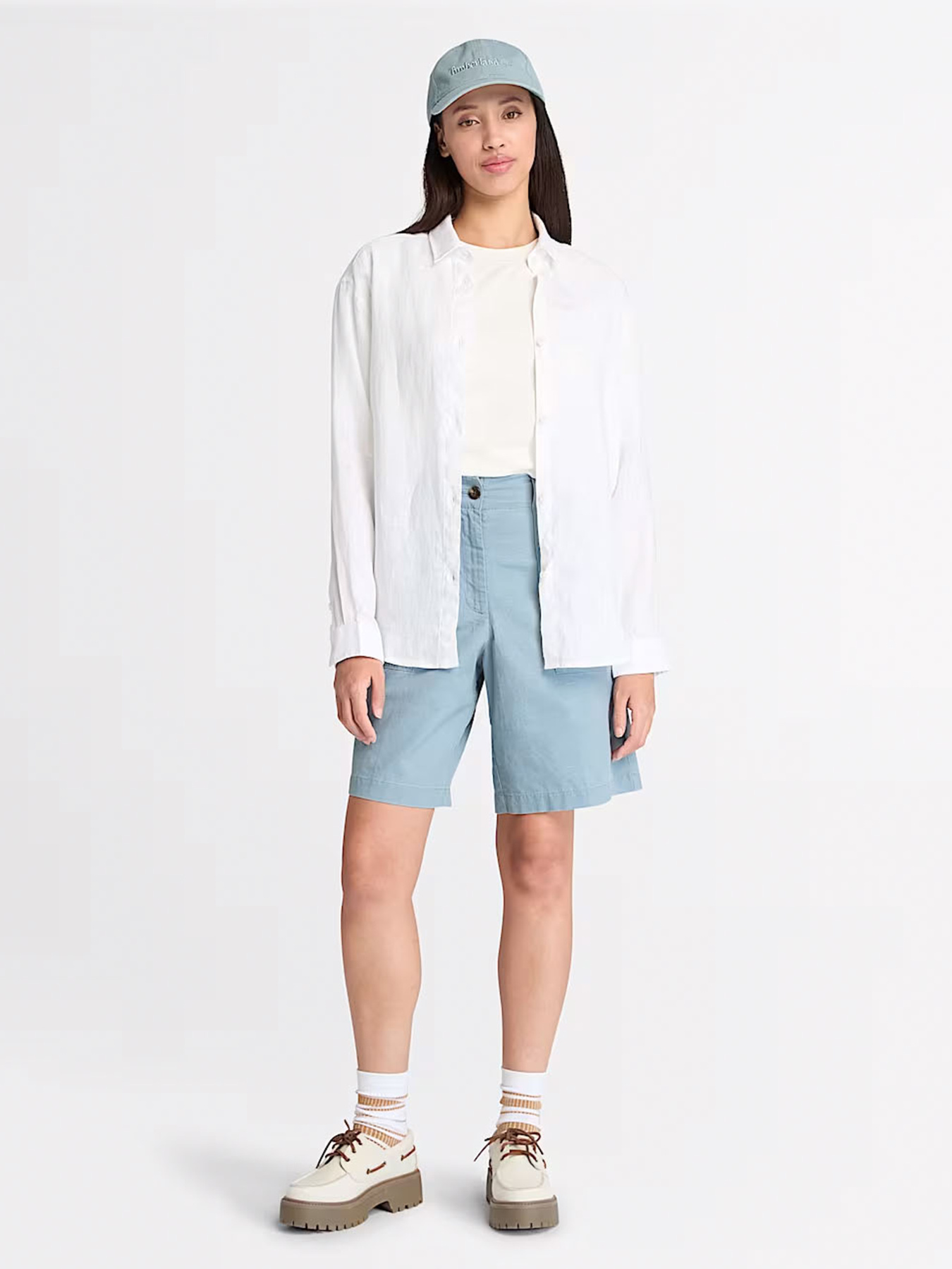 Сорочка повсякденна Timberland Linen модель TB0A67N7100 Сорочка повсякденна Timberland Linen модель TB0A67N7100 Фото