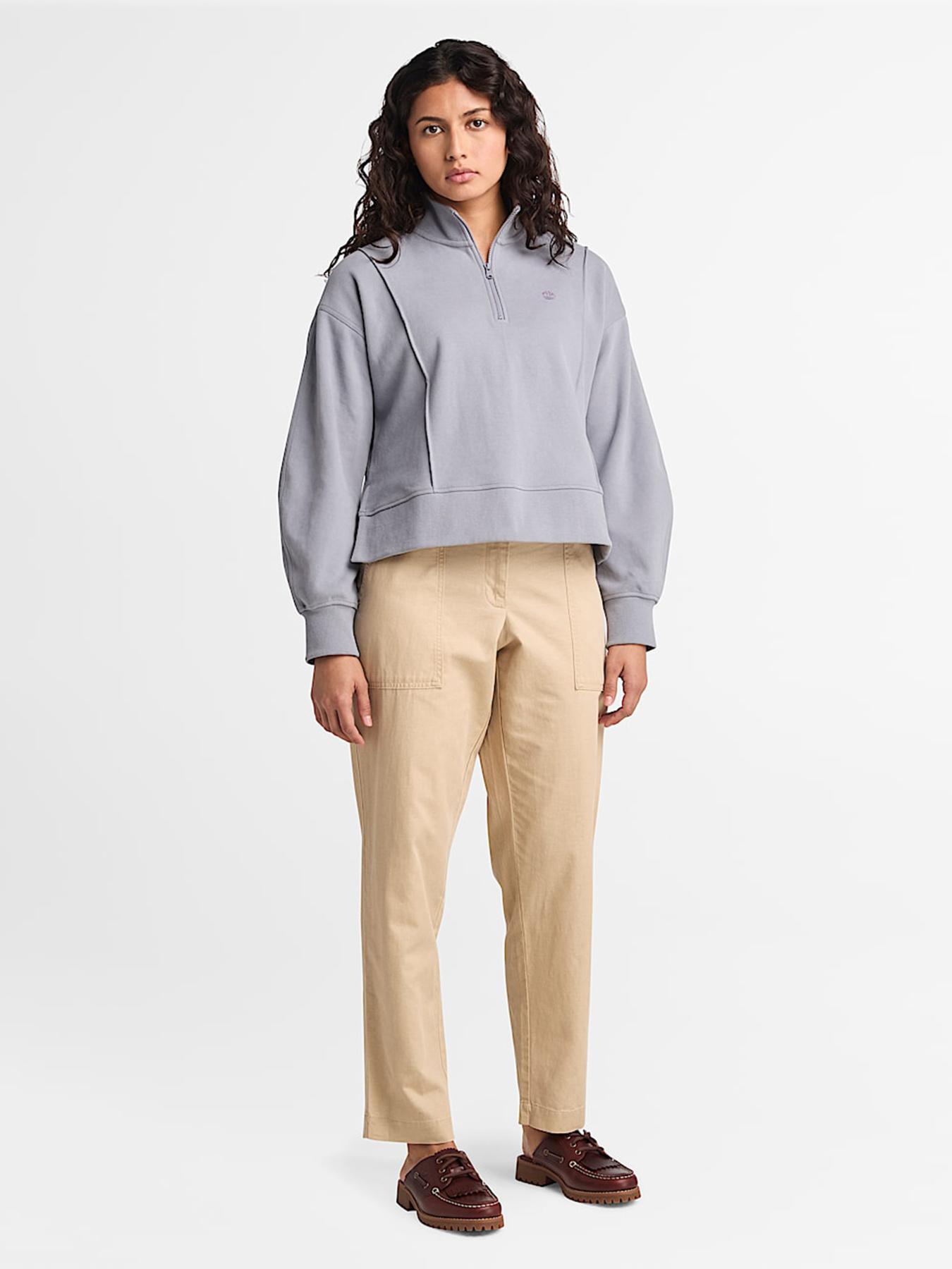 Кофта Timberland Lush Quarter-Zip модель TB0A6GA7EOM Кофта Timberland Lush Quarter-Zip модель TB0A6GA7EOM Фото