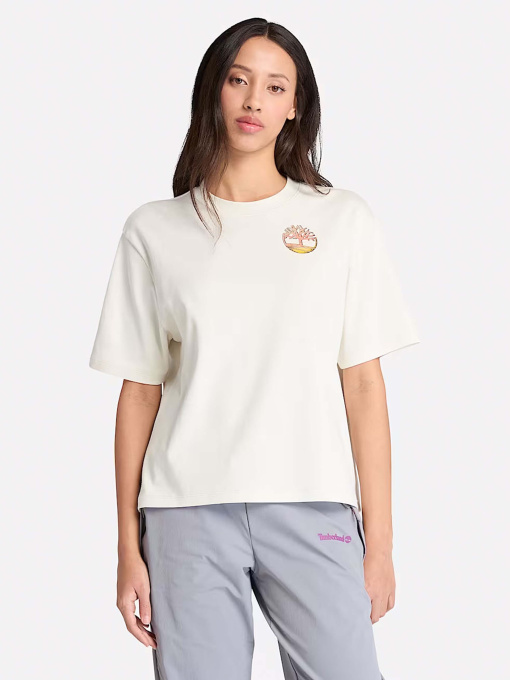 Футболка Timberland Timber FRESH™ Back And Front Graphic модель TB0A67ZFCM9 Фото