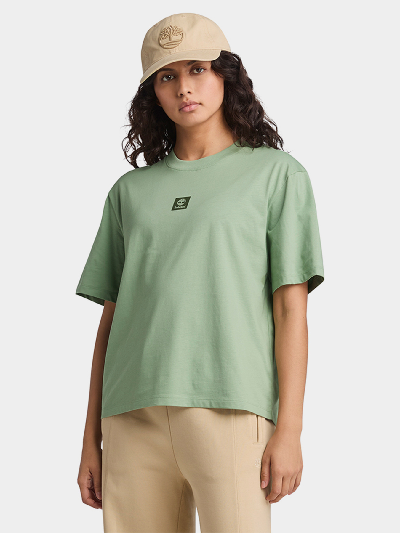 Футболка Timberland Stack Logo модель TB0A5RZXEC6 Футболка Timberland Stack Logo модель TB0A5RZXEC6 Фото