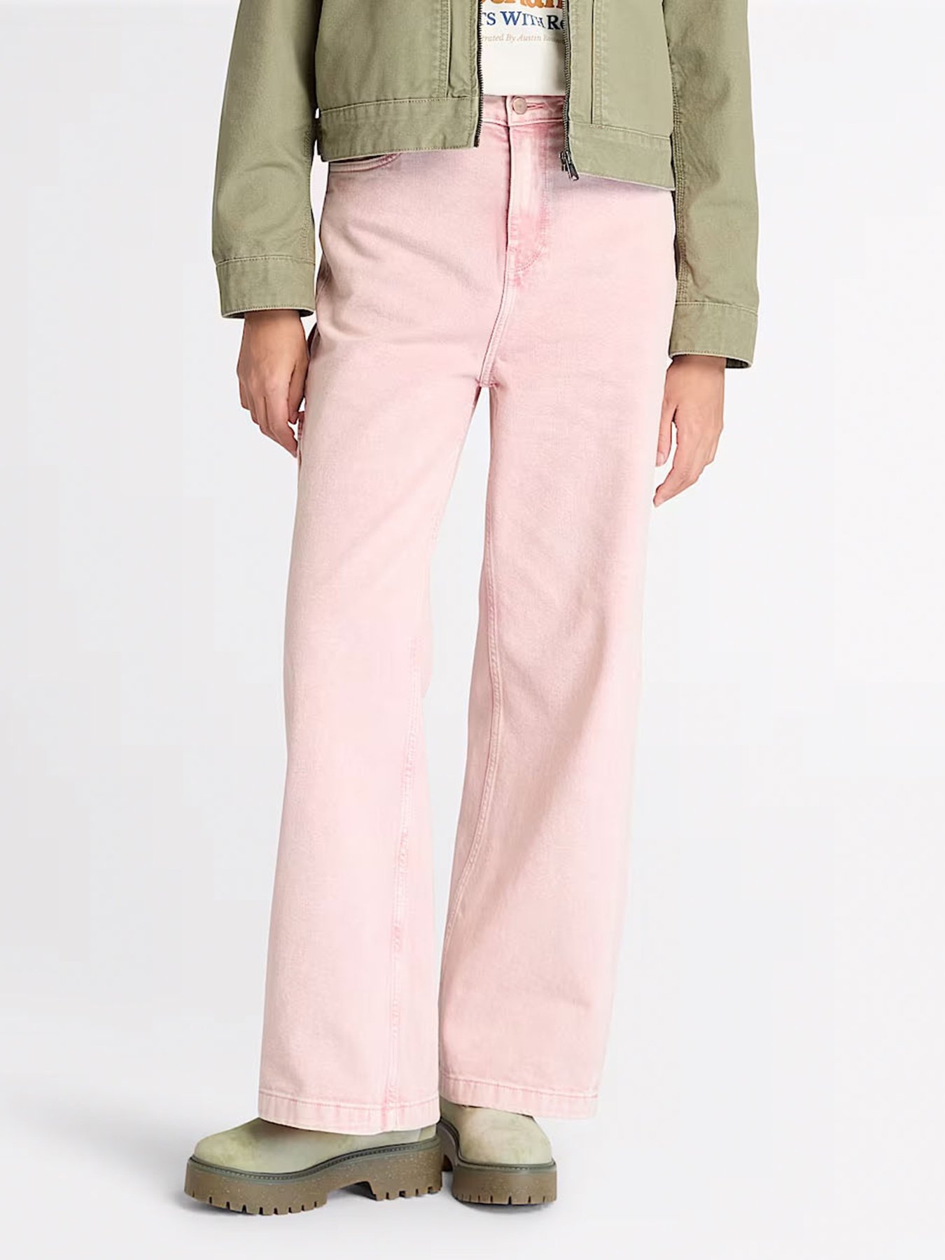 Широкие джинсы Timberland Carpenter модель TB0A5YXBEPL Фото