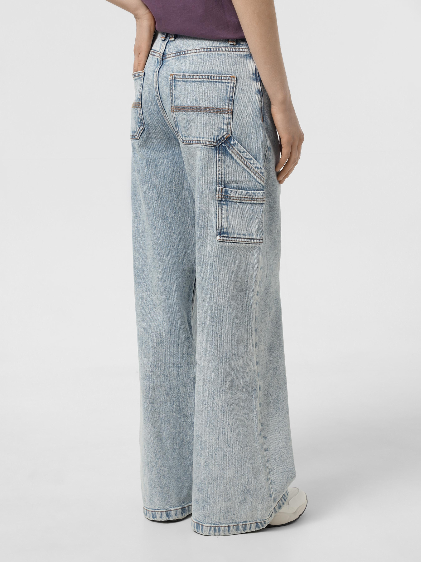 Широкие джинсы Timberland Denim Carpenter Salt Coast модель TB0A5YXYEPJ Фото