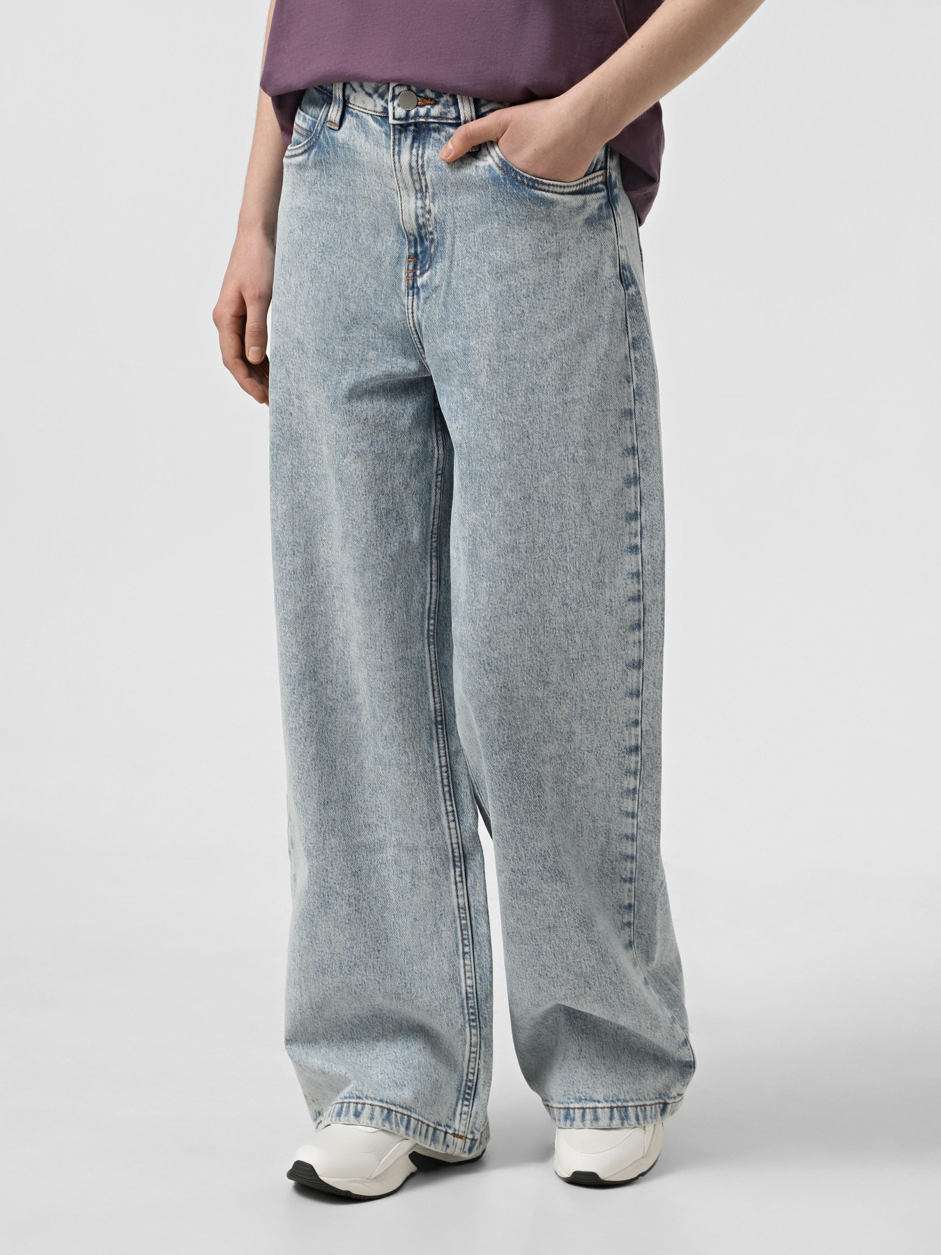 Широкие джинсы Timberland Denim Carpenter Salt Coast модель TB0A5YXYEPJ Фото