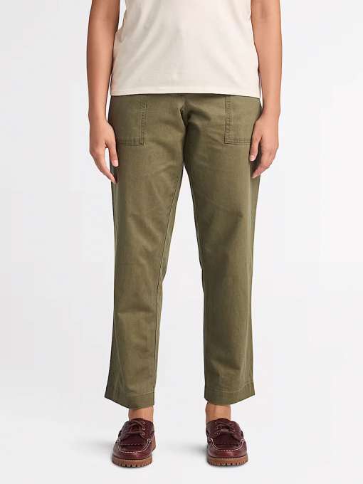 Повседневные штаны Timberland Linen Utility Fatigue модель TB0A67DQA58 Фото