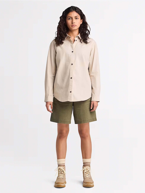 Шорты Timberland Linen Bermuda модель TB0A67QQA58 Фото