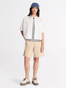 Шорти Timberland Linen Bermuda модель TB0A67QQY94 Фото