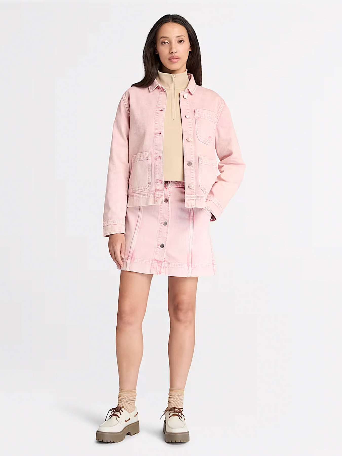 Джинсовая юбка Timberland Mini модель TB0A5VRFEPL Фото