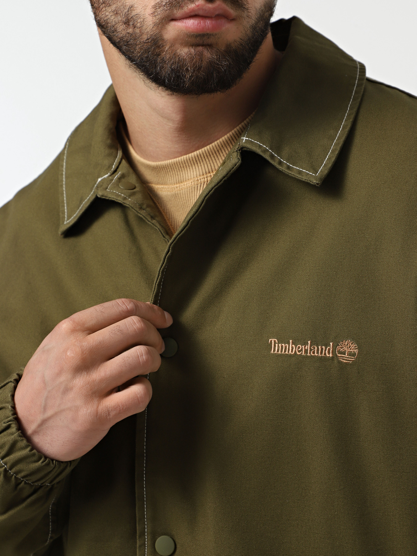 Куртка-рубашка Timberland All Gender Washed Duck модель TB0A5N46302 Фото