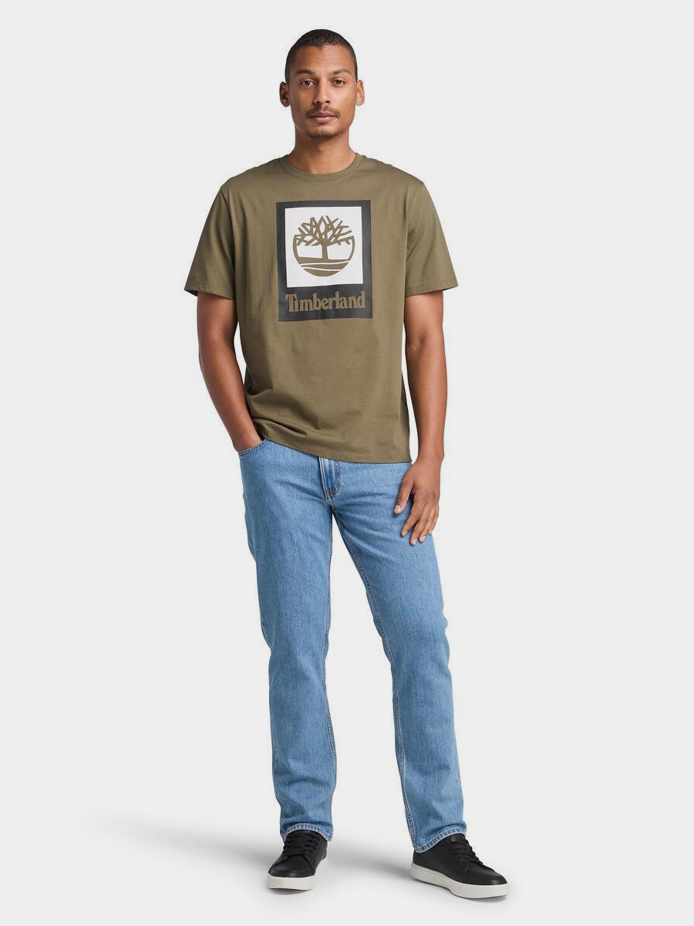 Футболка Timberland All Gender Stack модель TB0A5QS2A58 Фото