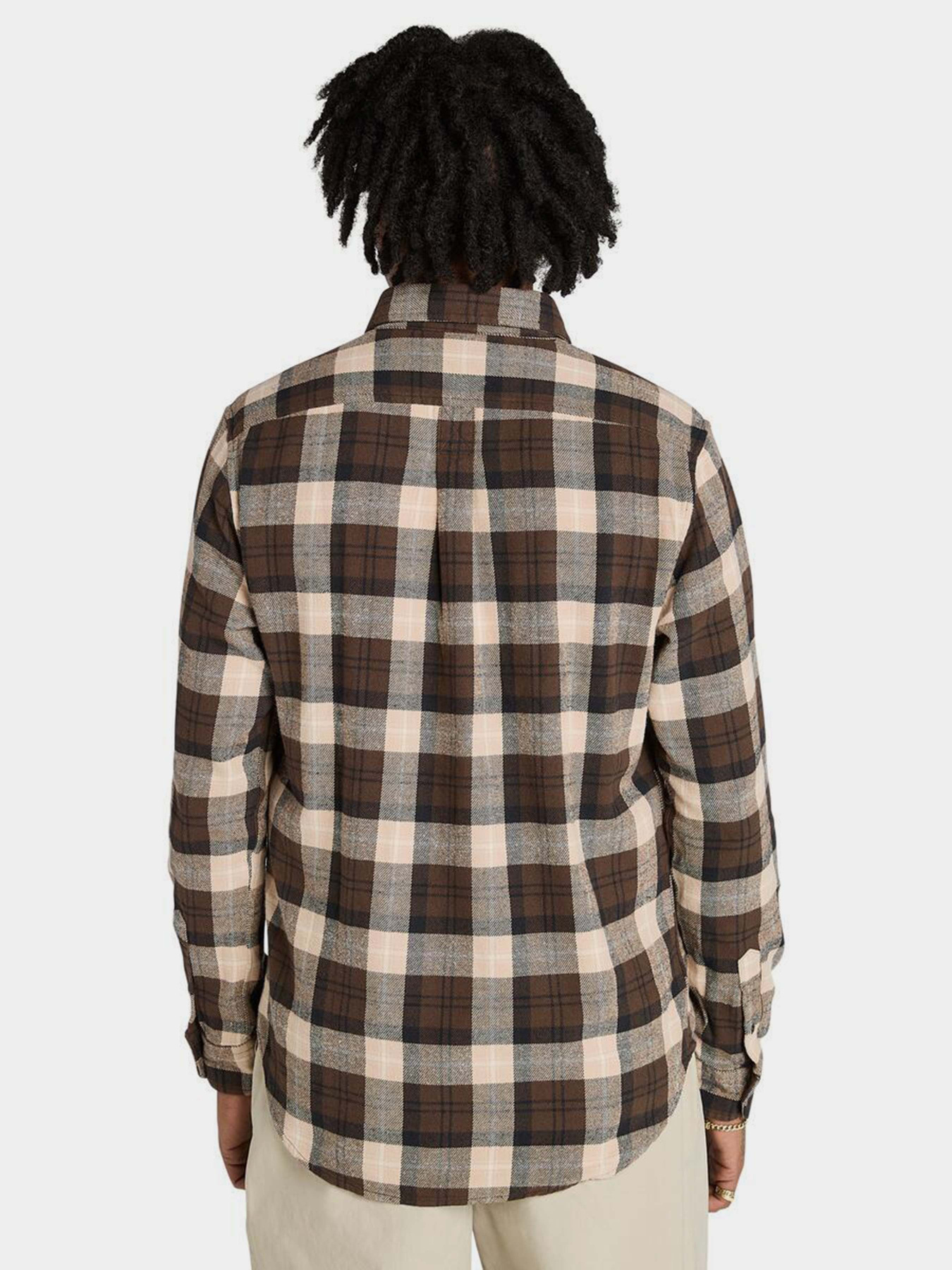 Рубашка в клетку Timberland Checked Flannel модель TB0A44XQG56 Рубашка в клетку Timberland Checked Flannel модель TB0A44XQG56 Фото