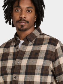 Рубашка в клетку Timberland Checked Flannel модель TB0A44XQG56 Рубашка в клетку Timberland Checked Flannel модель TB0A44XQG56 Фото
