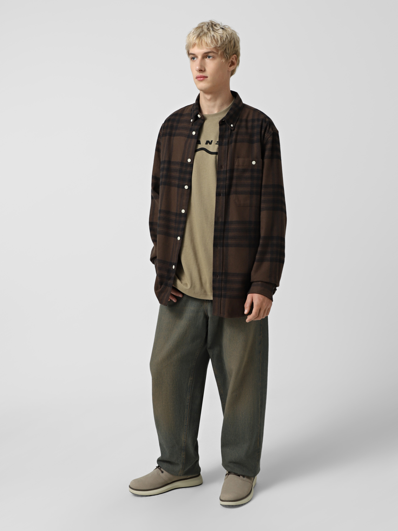 Сорочка в клітинку Timberland Midweight модель TB0A6V4XG56 Сорочка в клітинку Timberland Midweight модель TB0A6V4XG56 Фото