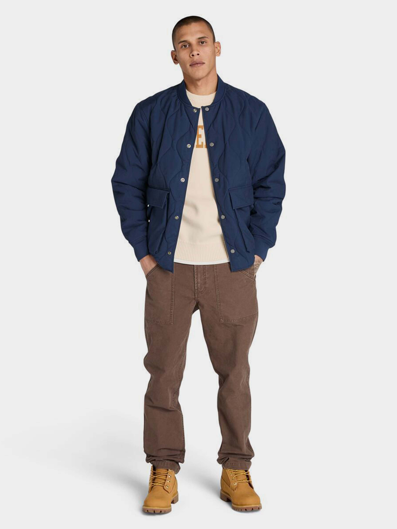 Демісезонна куртка Timberland Quilted модель TB0A6JDQ451 Фото