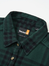 Рубашка в клетку Timberland Midweight модель TB0A6HXQG82 Фото
