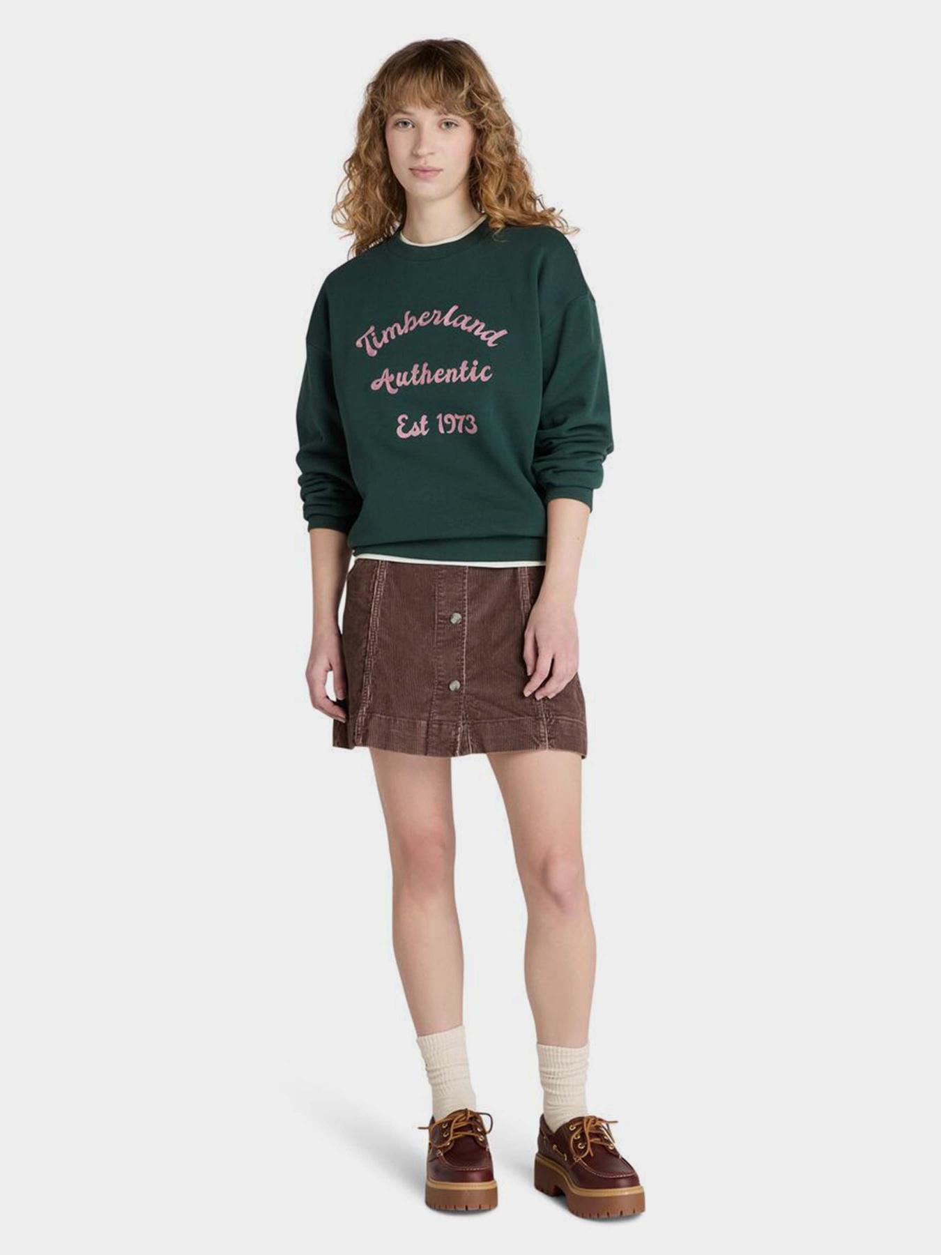 Юбка мини Timberland Washed Corduroy модель TB0A6HX3243 Фото