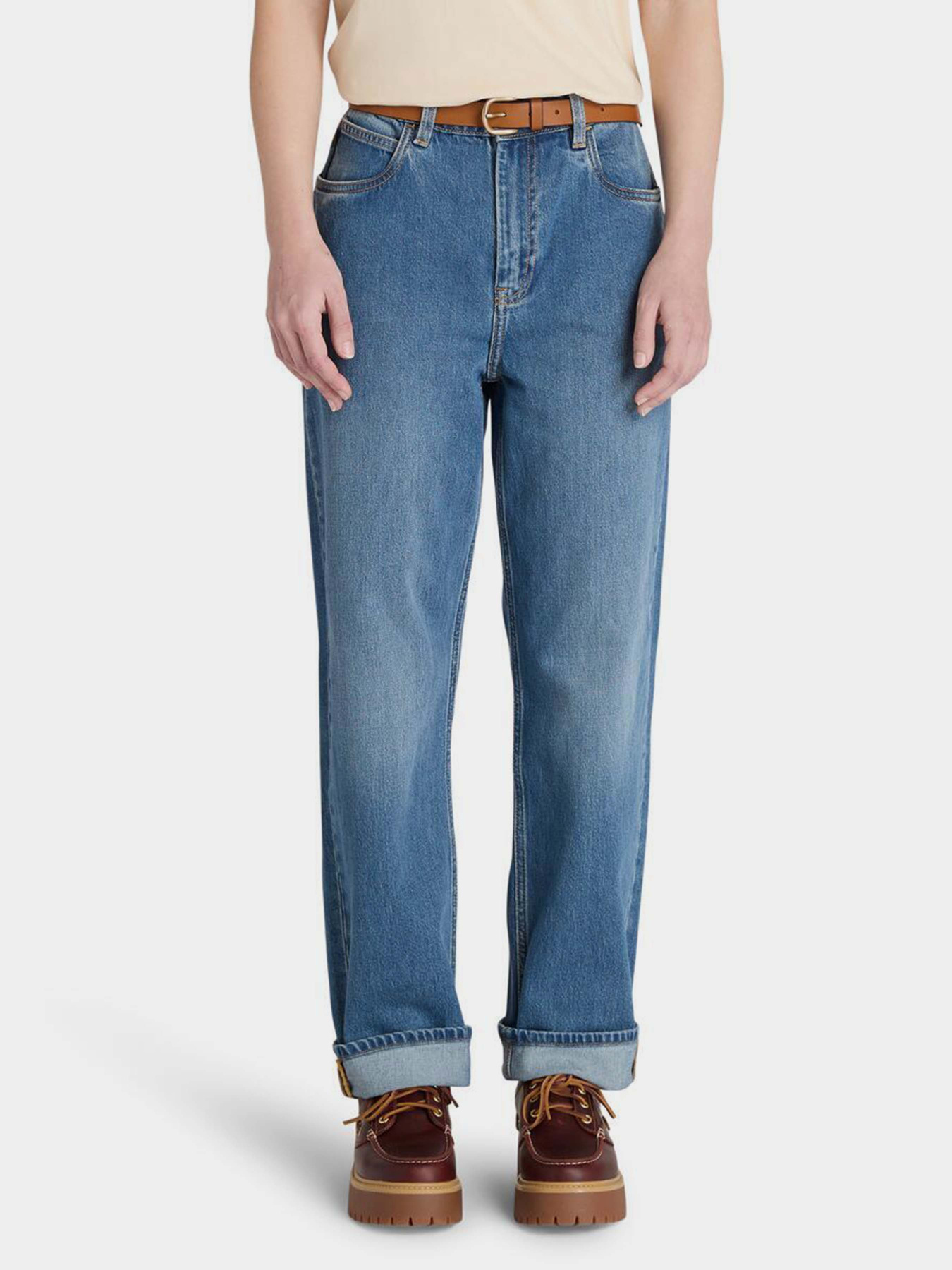 Прямі джинси Timberland Denim Straight модель TB0A2PZ7A2X Фото