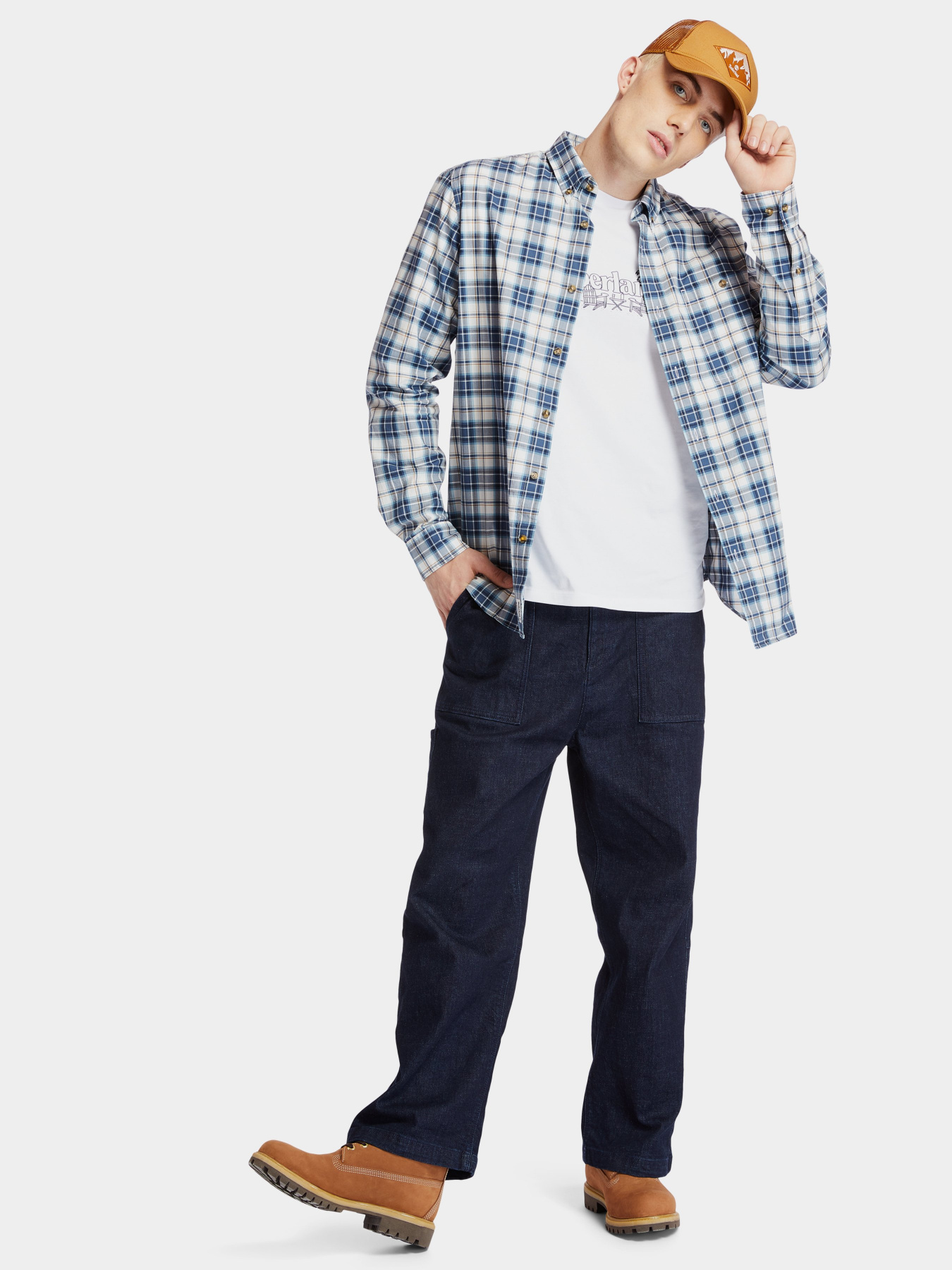 Кепка Timberland TRUCKER модель TB0A1WW1231 Фото