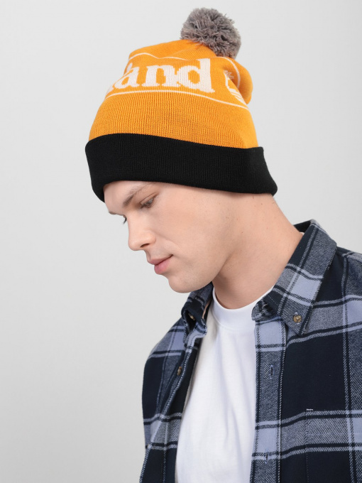 Шапка Timberland Pom Cuffed модель TB0A1EUT804 Фото