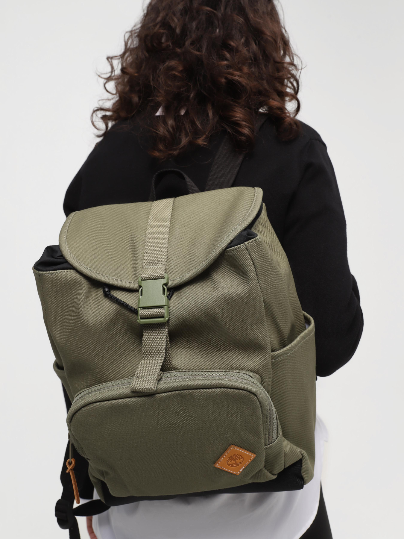 Повсякденний рюкзак Timberland Canvas and Leather 18L модель TB0A5Y6K590 Фото