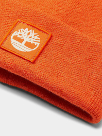 Шапка Timberland Cuffed Beanie With Tonal Patch модель TB0A61BX846 Фото